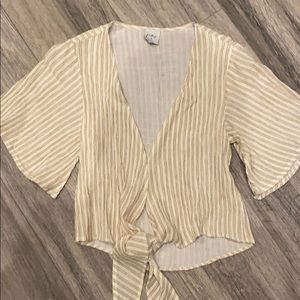 Princess Polly wrap top. Excellent condition.